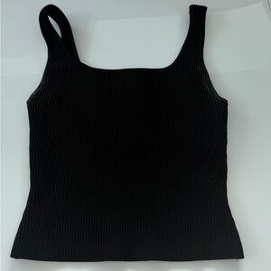 Aritzia Babaton Black Ribbed Camisole